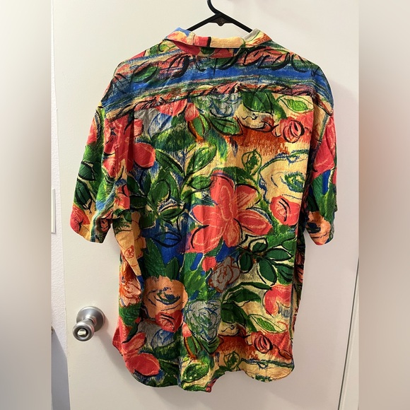 XL Jams World Multicolor Artistic Men's Shirt EUC/(RSB 4/#18) PTP 27-28/L31 - Picture 5 of 5